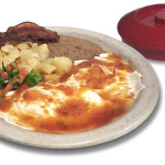 Huevos rancheros plate